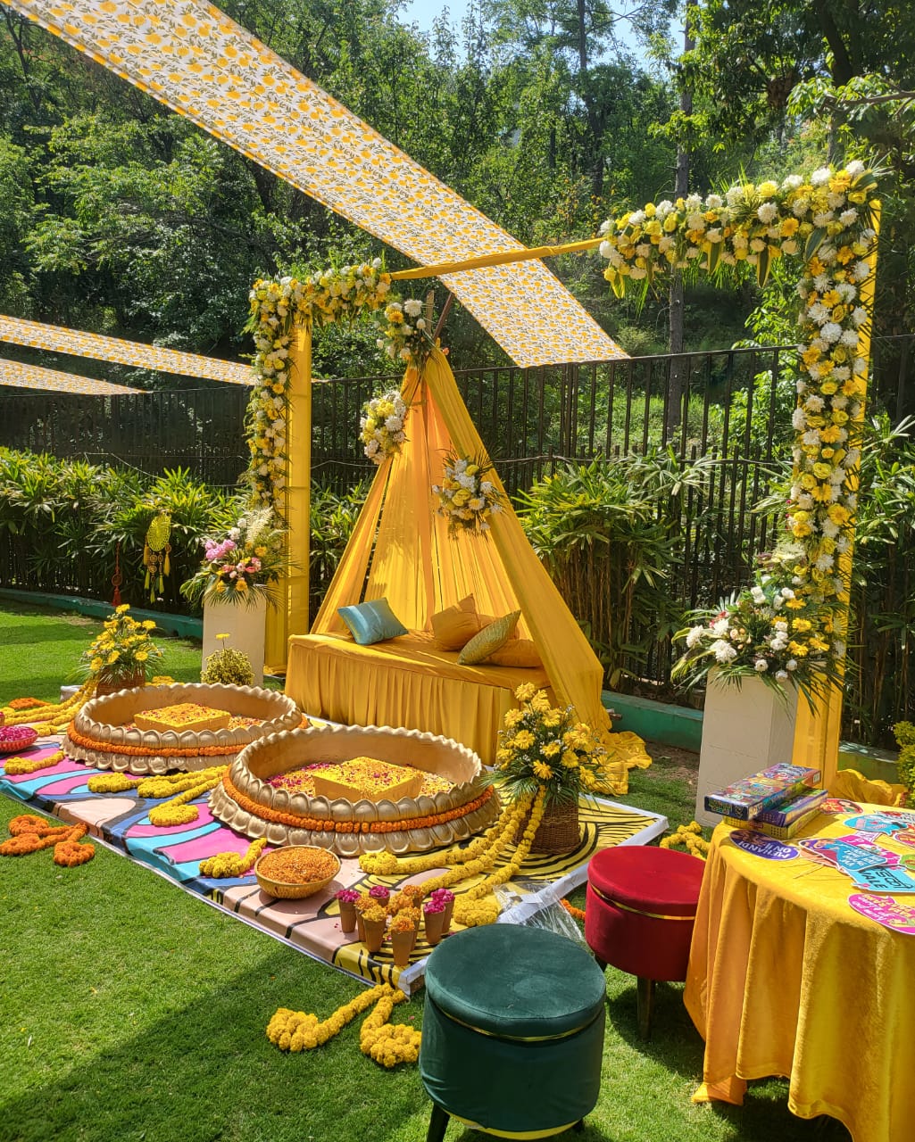 Pre wedding celebration at the resort