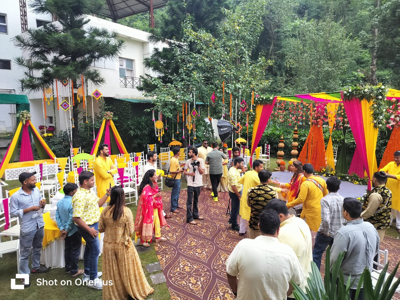 Wedding venue styling at The Royal Ark Kasauli