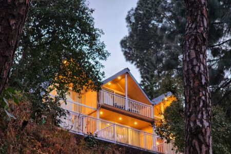 Its a homestay in Kasauli. It has 4 bedroom and private balconies with a beautiful garden